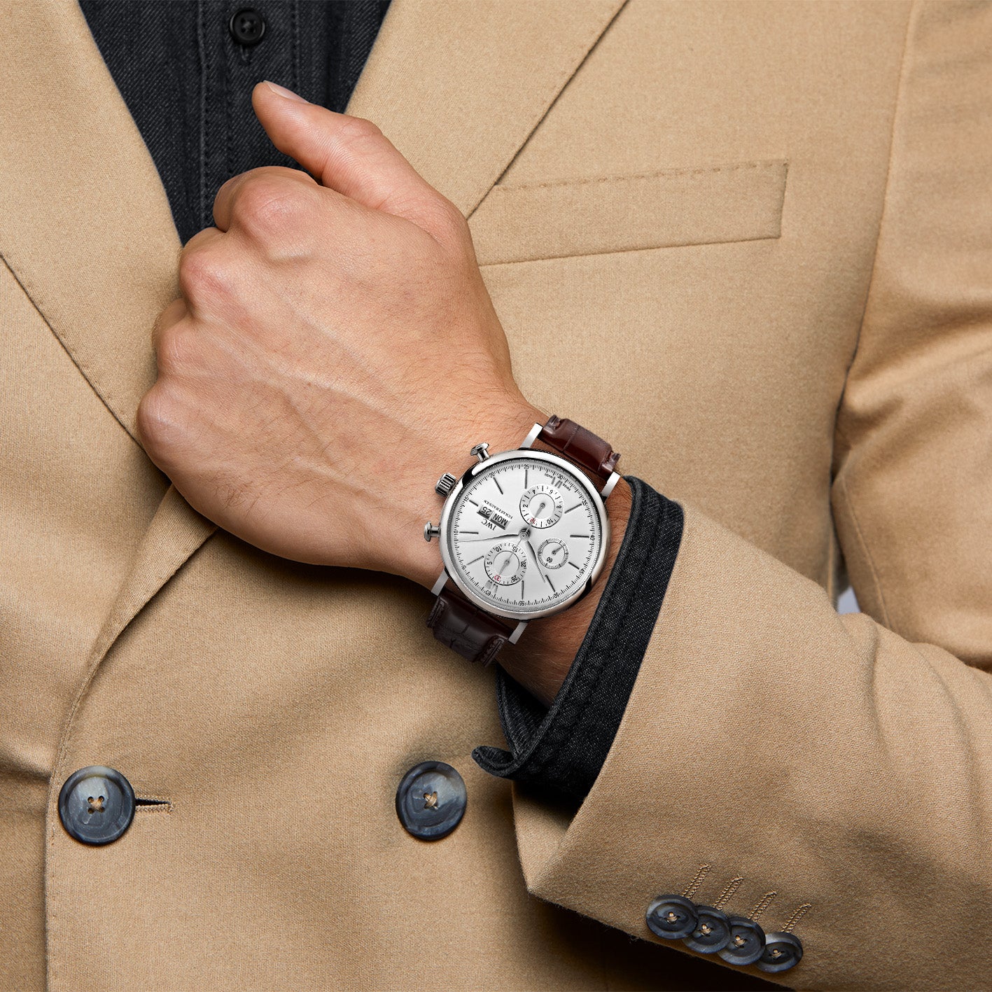 Orologio in acciaio Portofino Chronograph Iwc