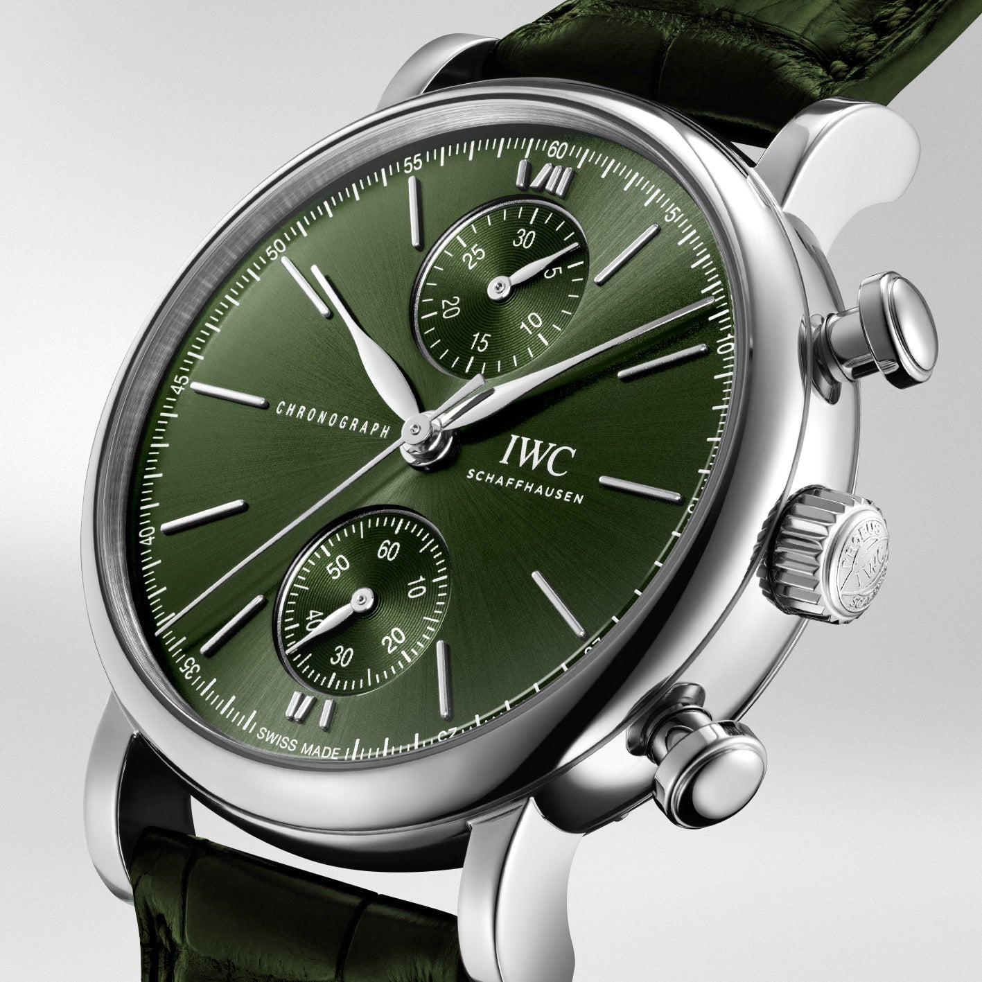 Watch in steel Portofino Chronograph Iwc