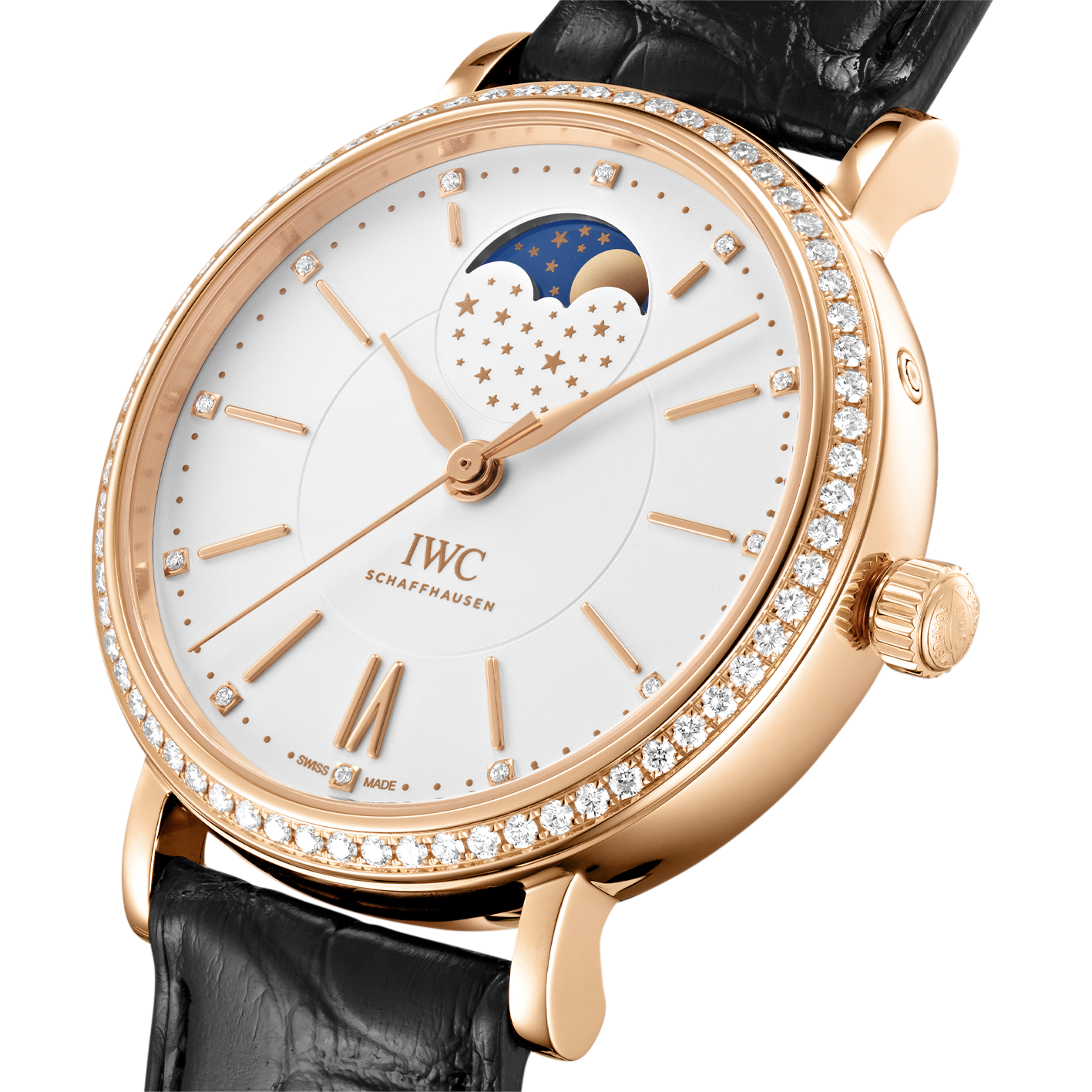 Orologio in oro rosa Portofino Automatic Moon Phase Iwc
