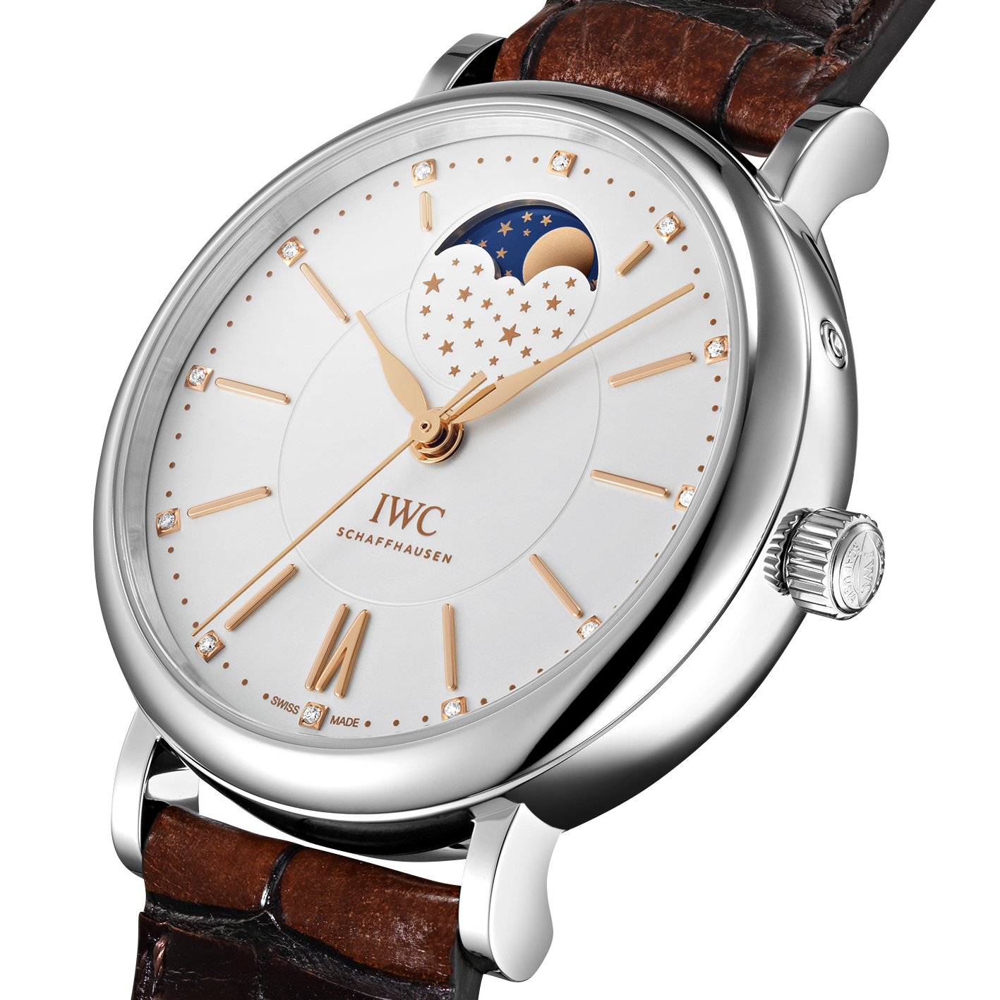 Watch in steel Portofino Automatic Moon Phase Iwc