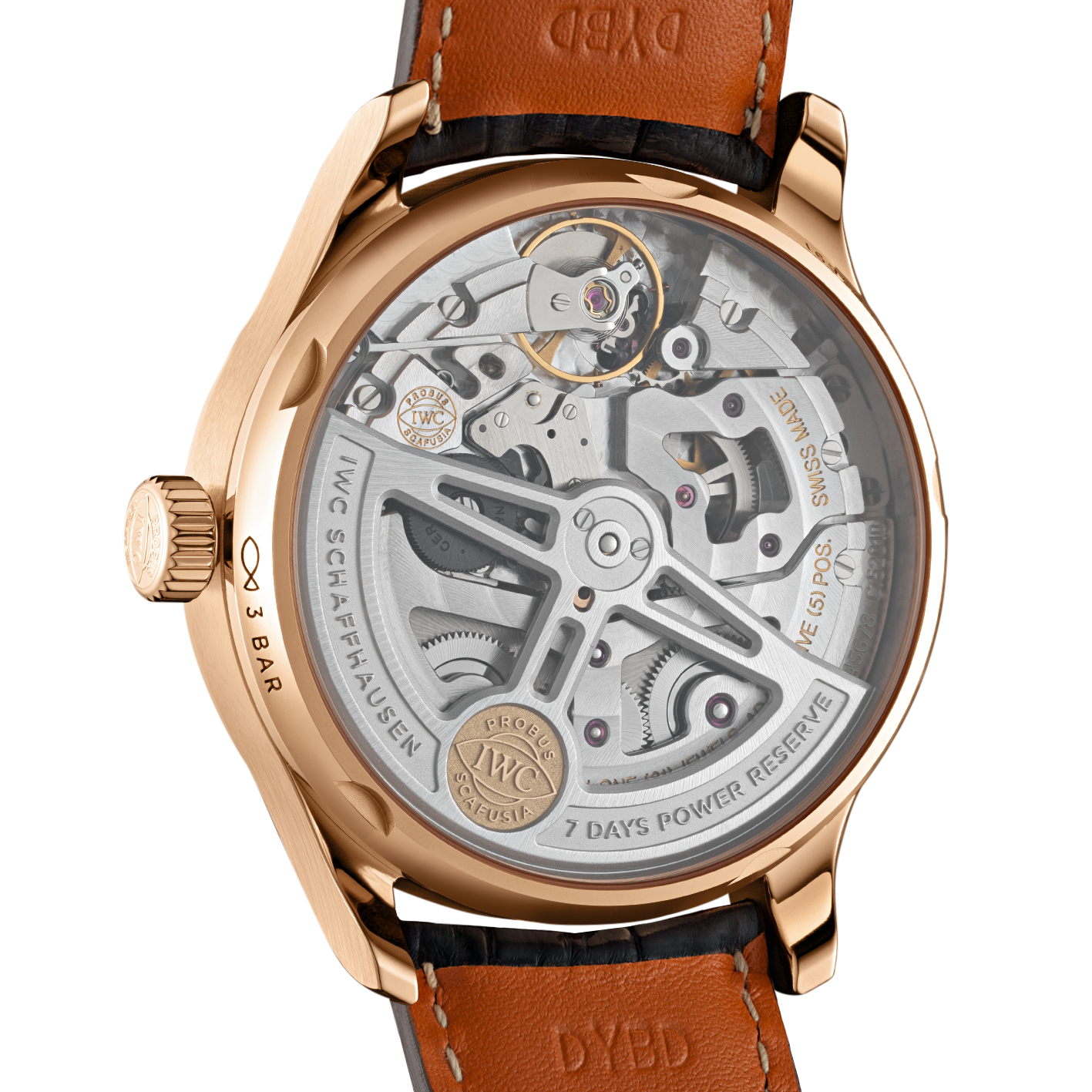 Watch in rose gold Portugieser Automatic Iwc