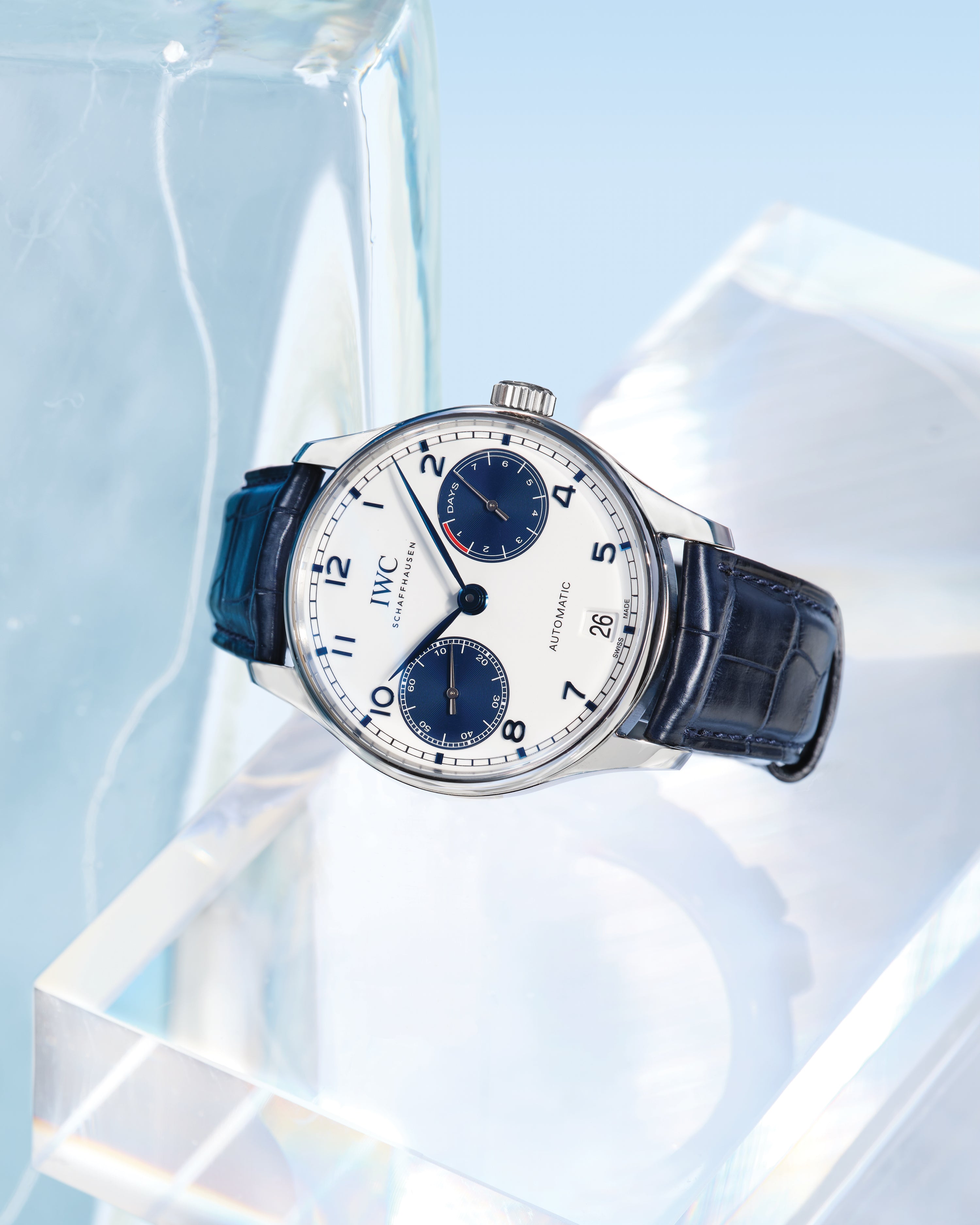 Orologio in acciaio Portugieser Automatic Iwc