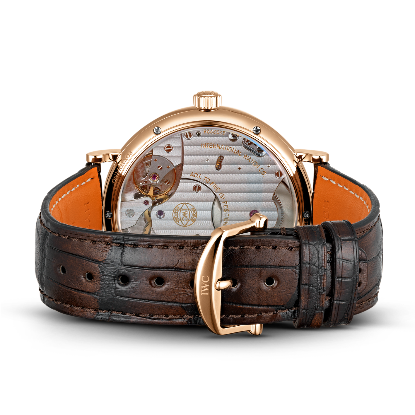 Orologio in oro rosa Portofino Hand-Wound 8 Days Iwc