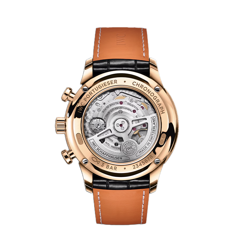 Watch in rose gold Portugieser Chronograph Iwc