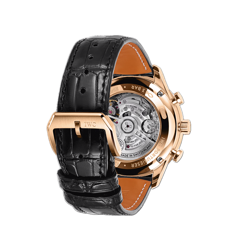 Orologio in oro rosa Portugieser Chronograph Iwc