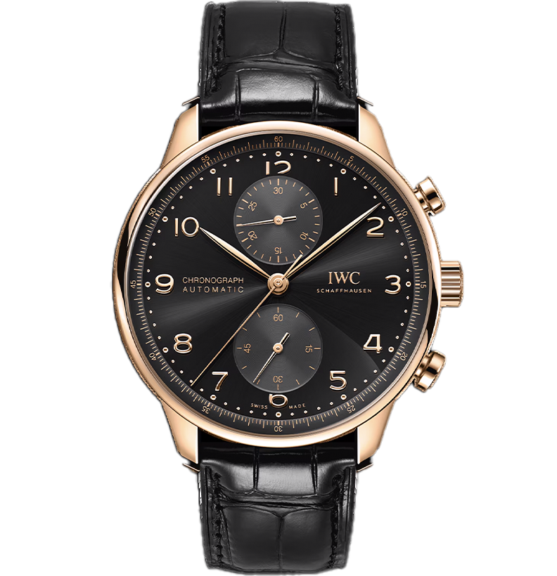 Watch in rose gold Portugieser Chronograph Iwc
