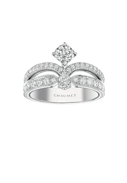 Ring in platinum Joséphine Éclat Floral Ring Chaumet