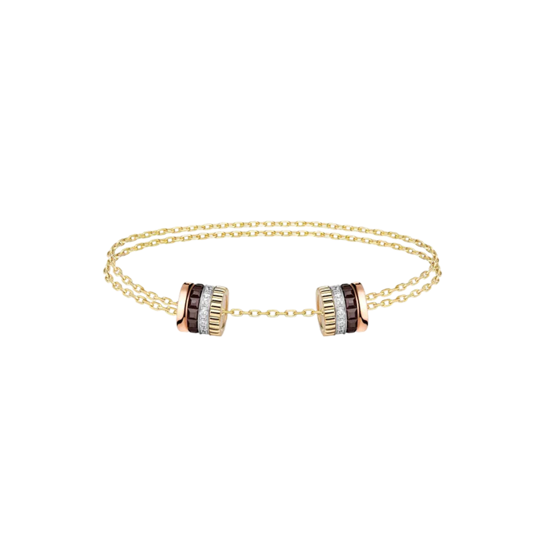 Bracelet in white gold and rose gold Quatre Classique Bracelet Boucheron
