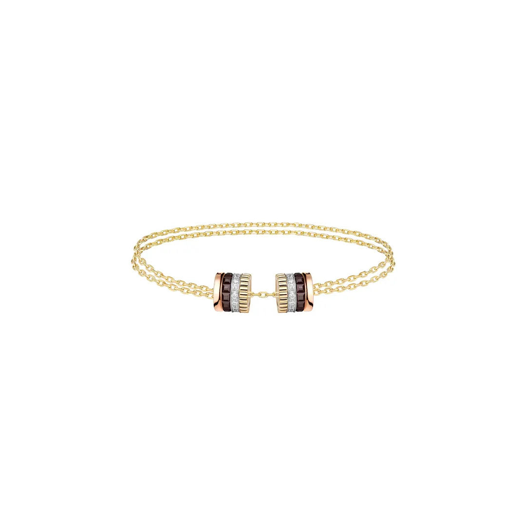 Bracelet in white gold and rose gold Quatre Classique Bracelet Boucheron