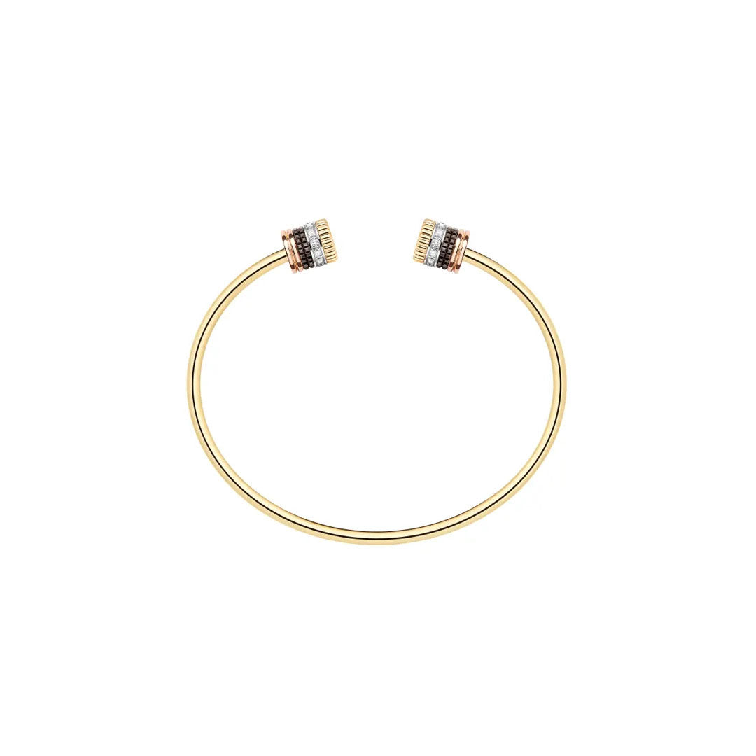 Gioiello in oro bianco giallo rosa Bracciale Quatre Classique Boucheron