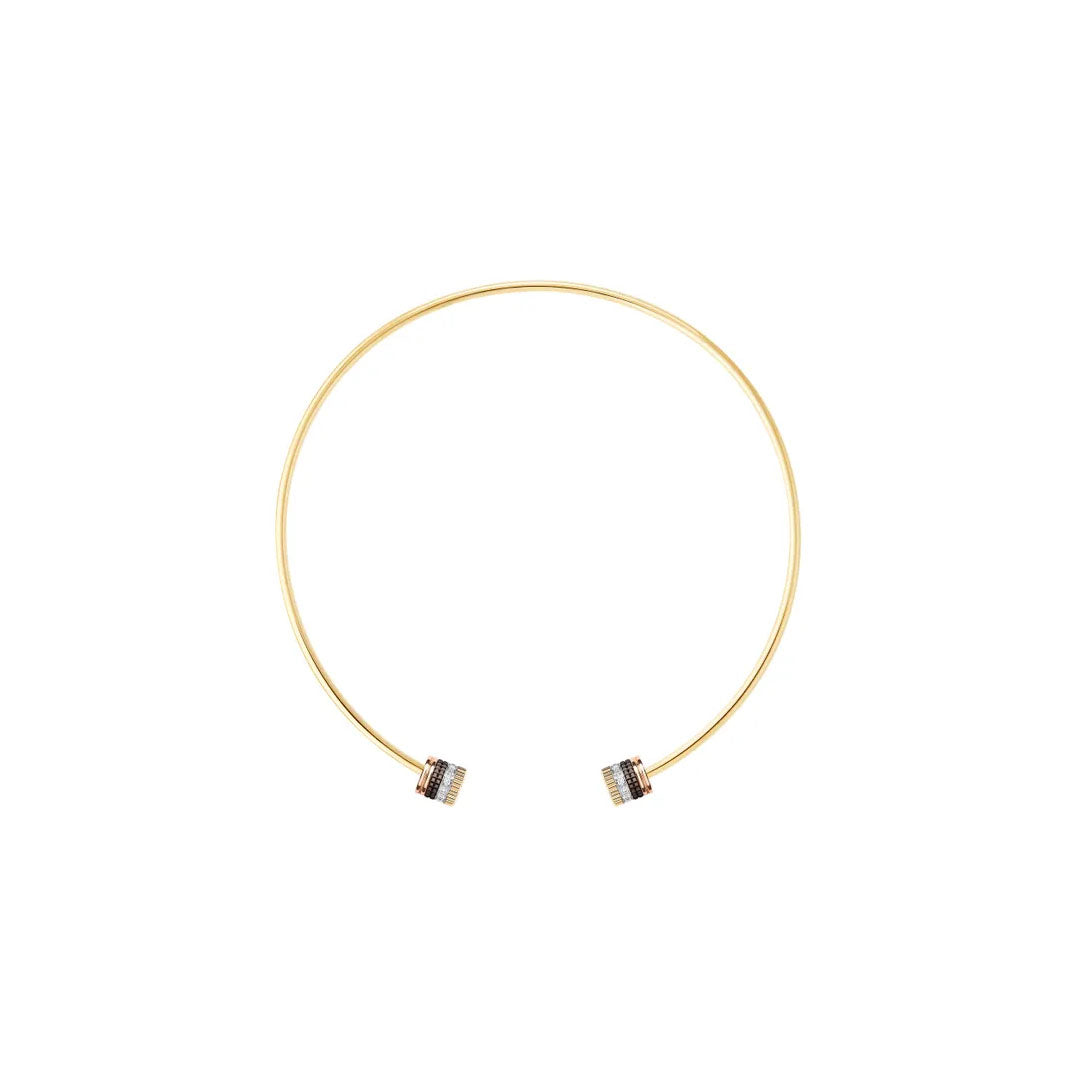 Gioiello in white, yellow, and rose gold Quatre Classique Necklace Boucheron