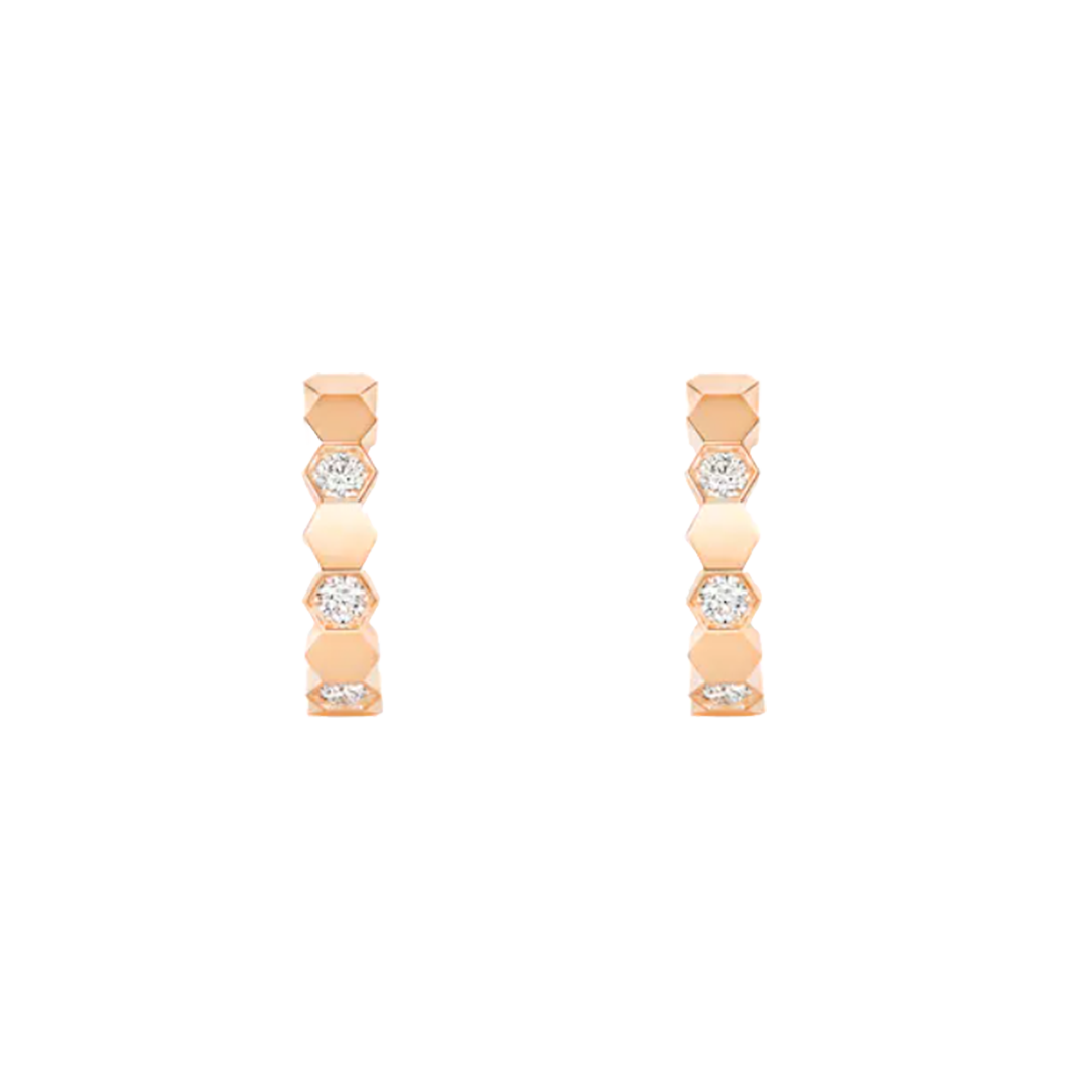 Earrings in rose gold Créoles Bee De Chaumet Chaumet