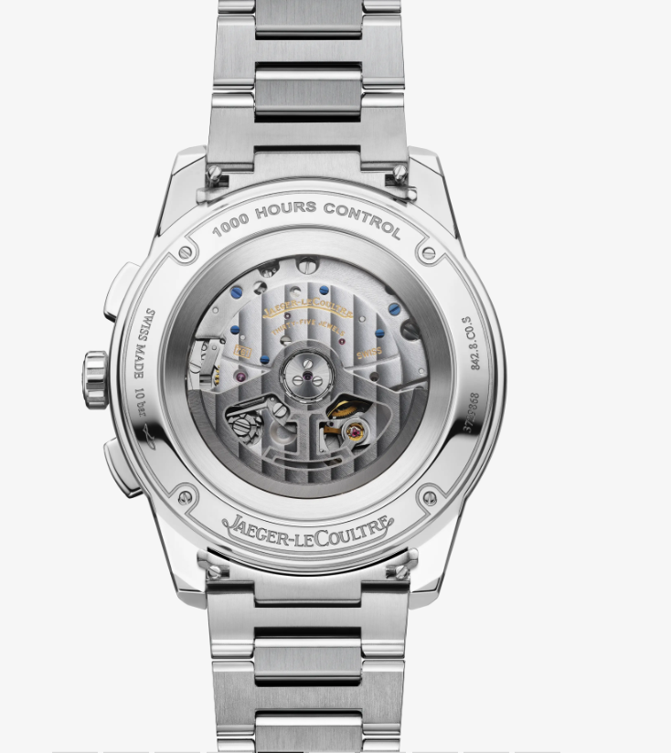 Watch in steel Polaris Chrono  Jaeger-lecoultre