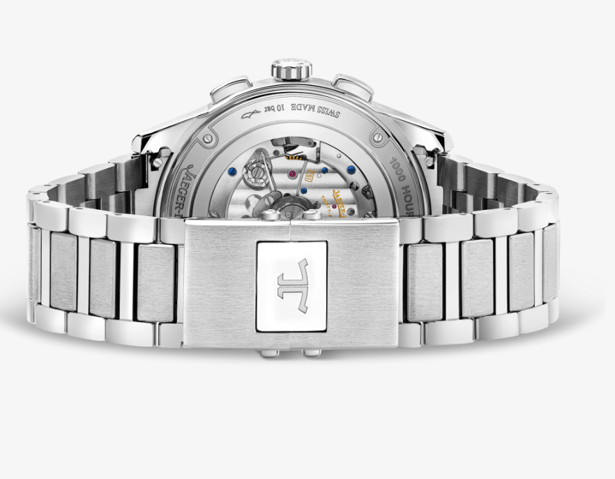 Watch in steel Polaris Chrono  Jaeger-lecoultre