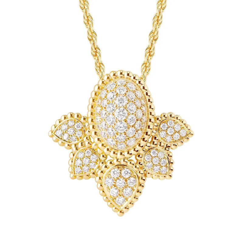 Gioiello in yellow gold Vintage Serpent Bohème Pendant Boucheron