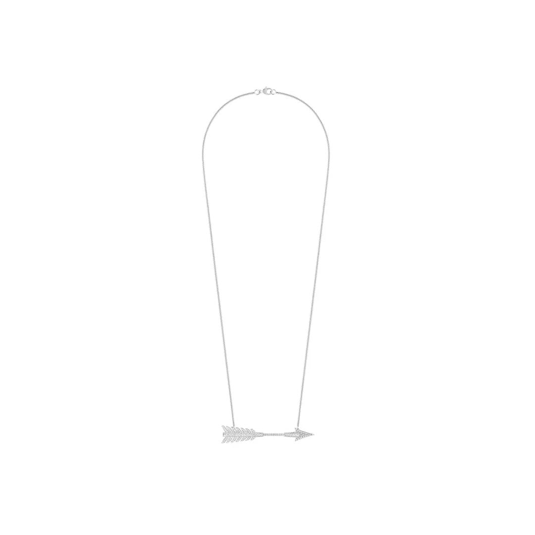Gioiello in oro bianco Collana Flèche Boucheron