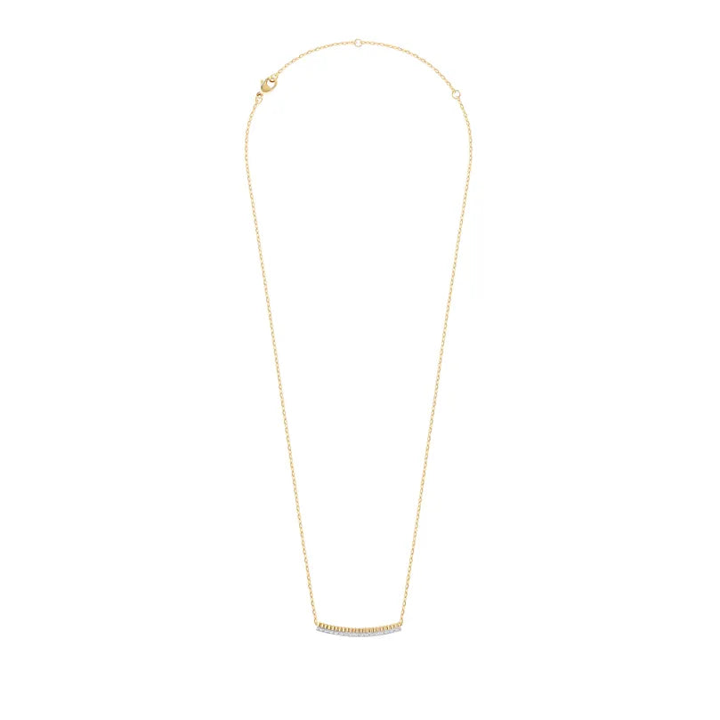 Gioiello in oro giallo e bianco Collana Quatre Radiant Edition Boucheron