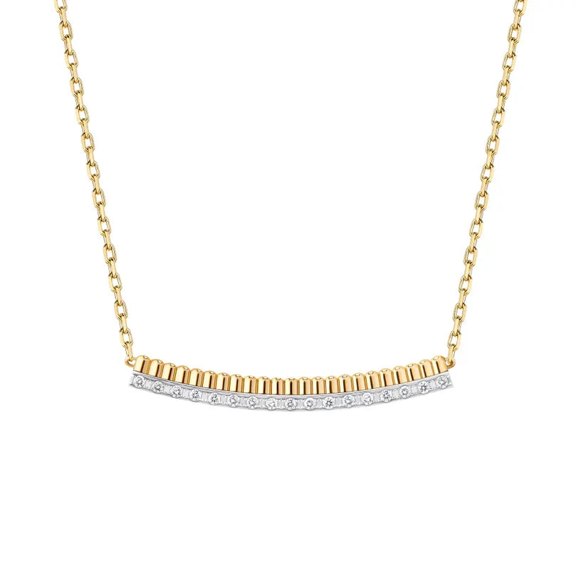 Gioiello in oro giallo e bianco Collana Quatre Radiant Edition Boucheron