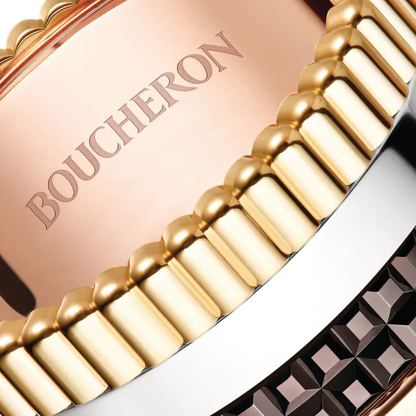 Ring in white, yellow, and rose gold Quatre Classique Ring Boucheron