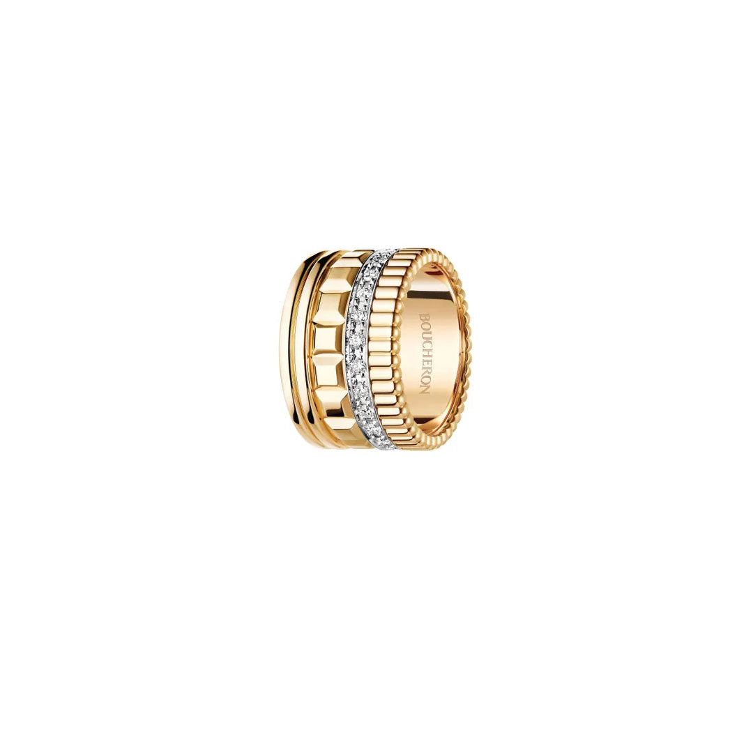 Gioiello in oro giallo Anello Quatre Radiant Edition Boucheron