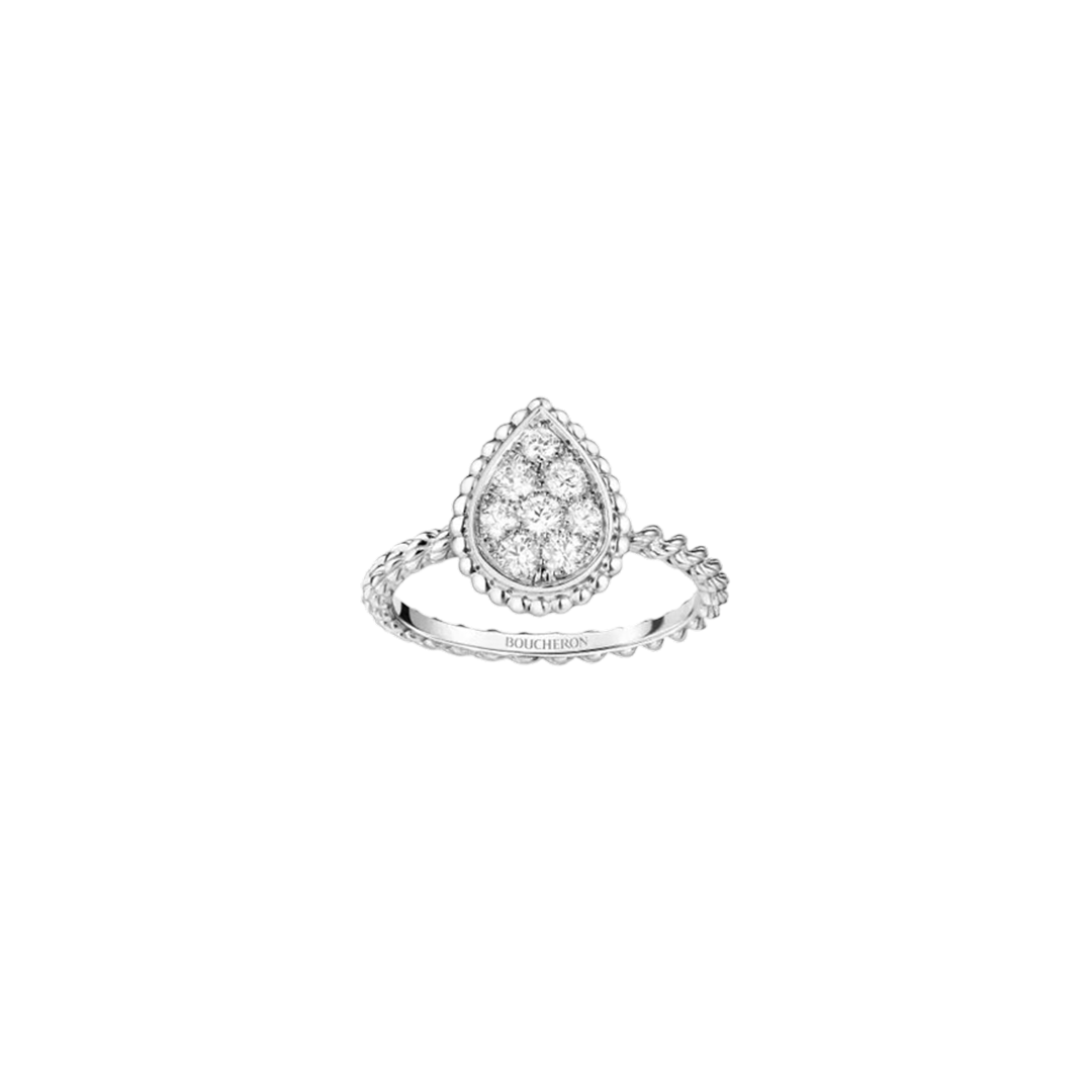 Gioiello in oro bianco Anello Serpent Bohème Boucheron