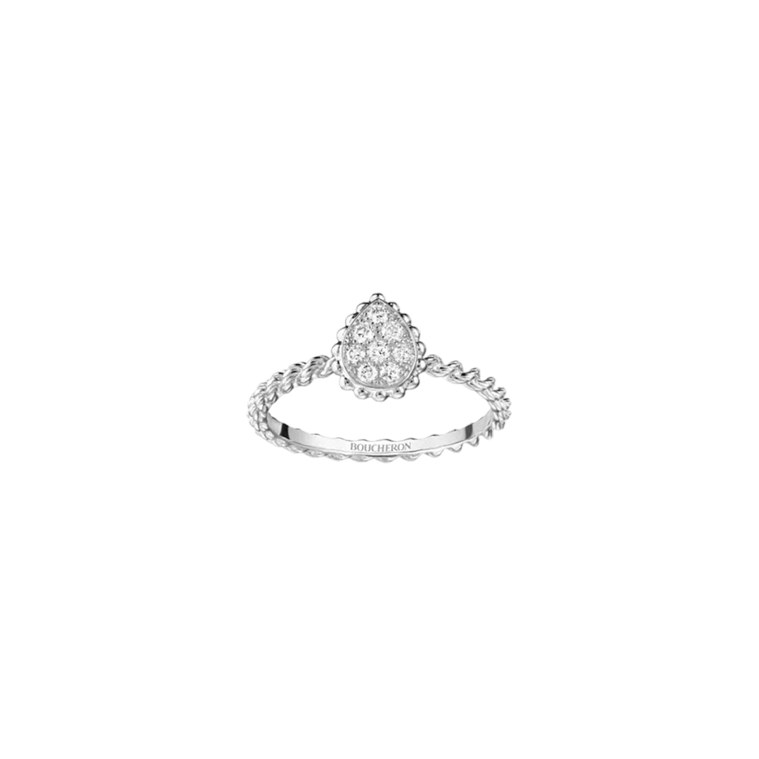 Gioiello in oro bianco Anello Serpent Bohème Boucheron