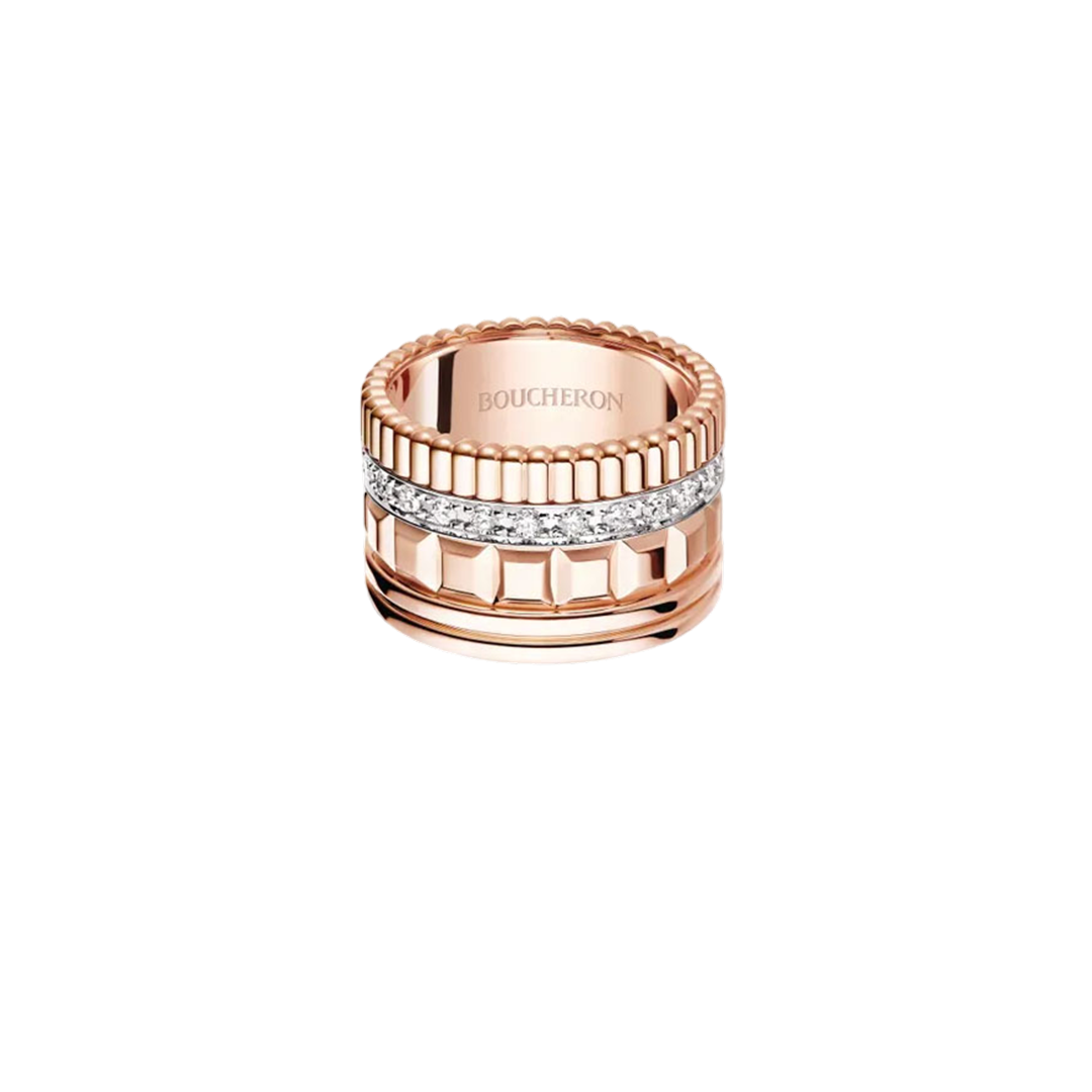Ring in rose gold Quatre Radiant Edition Ring Boucheron