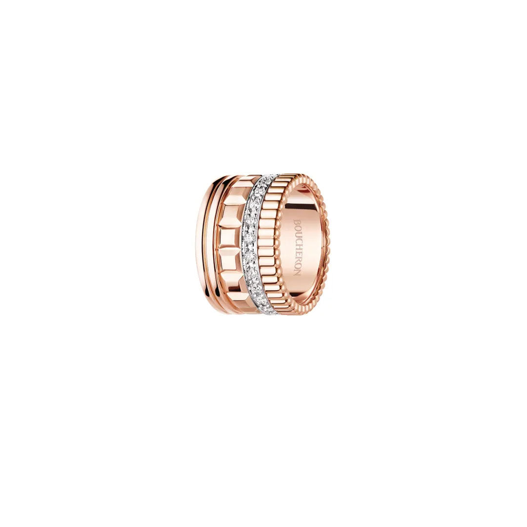 Gioiello in oro rosa Anello Quatre Radiant Edition Boucheron
