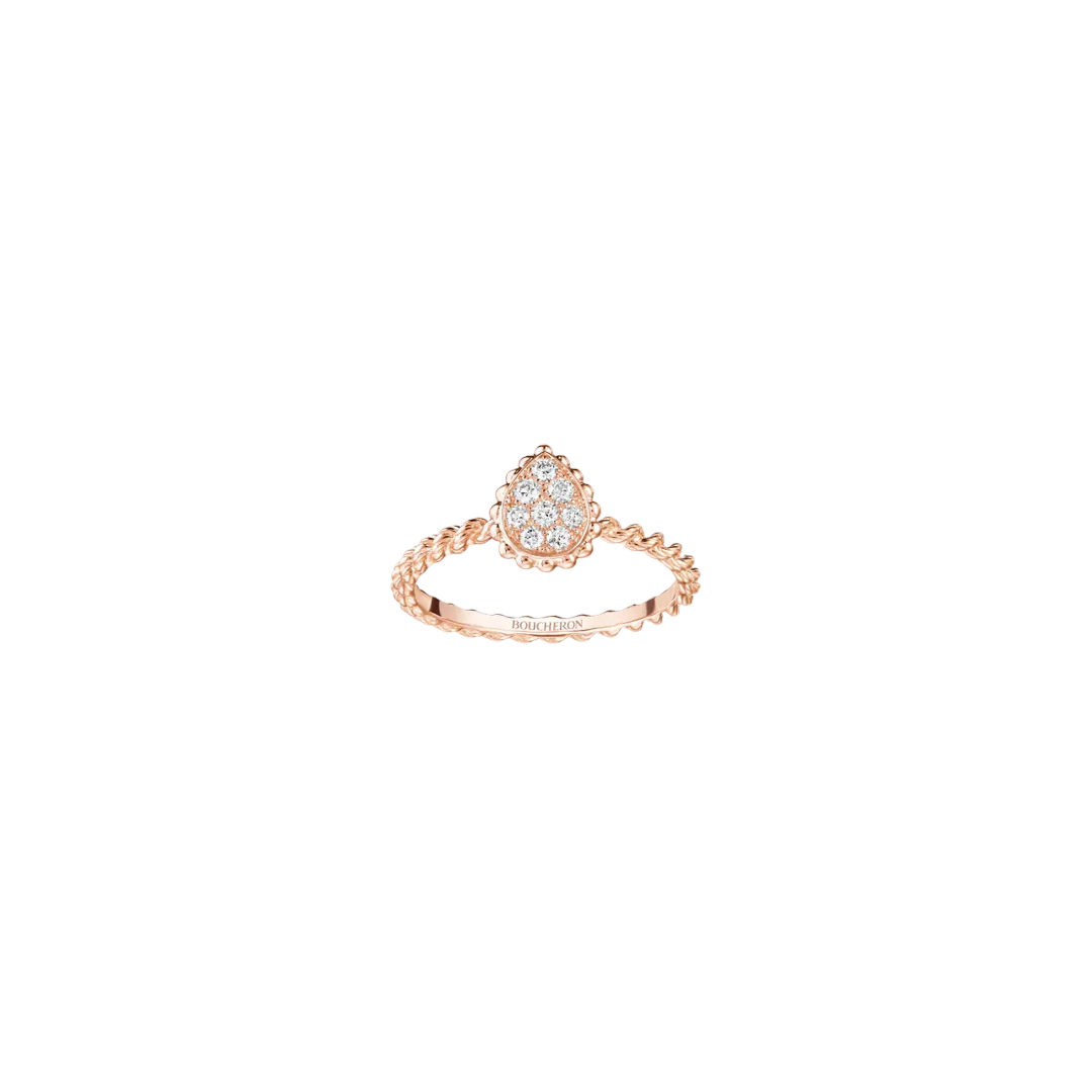 Ring in rose gold Serpent Bohème Ring Boucheron