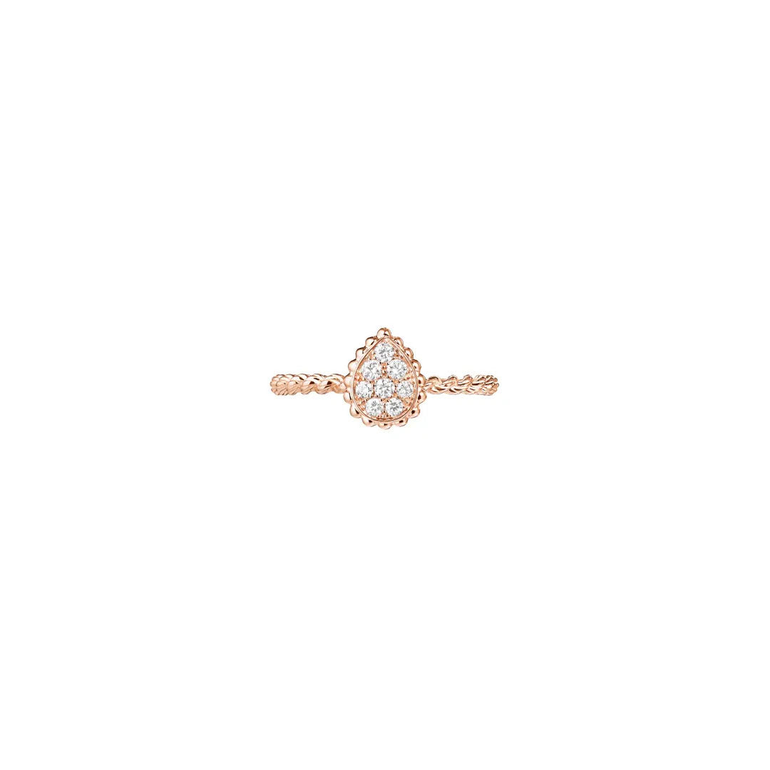 Gioiello in oro rosa Anello Serpent Bohème Boucheron
