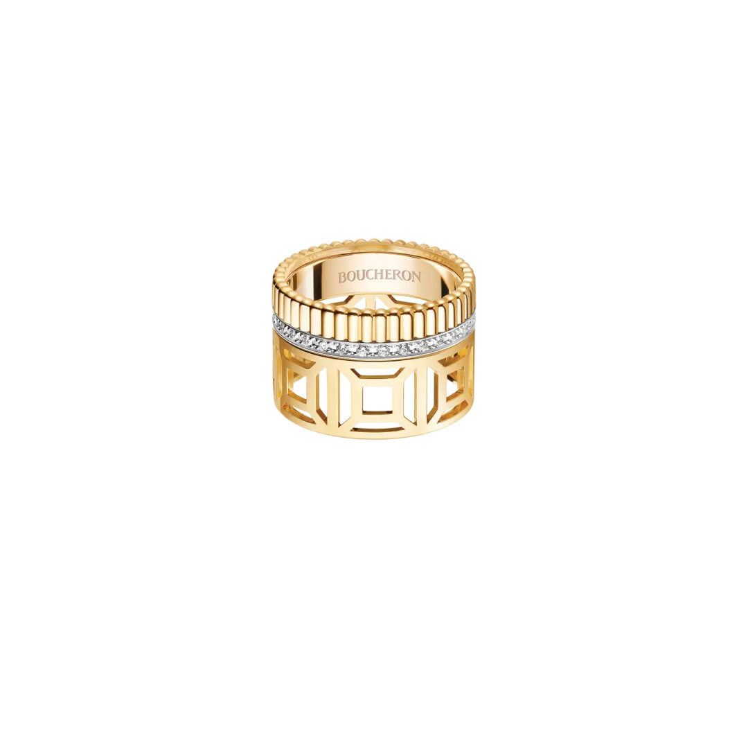 Quatre Radiant Edition Openwork Ring