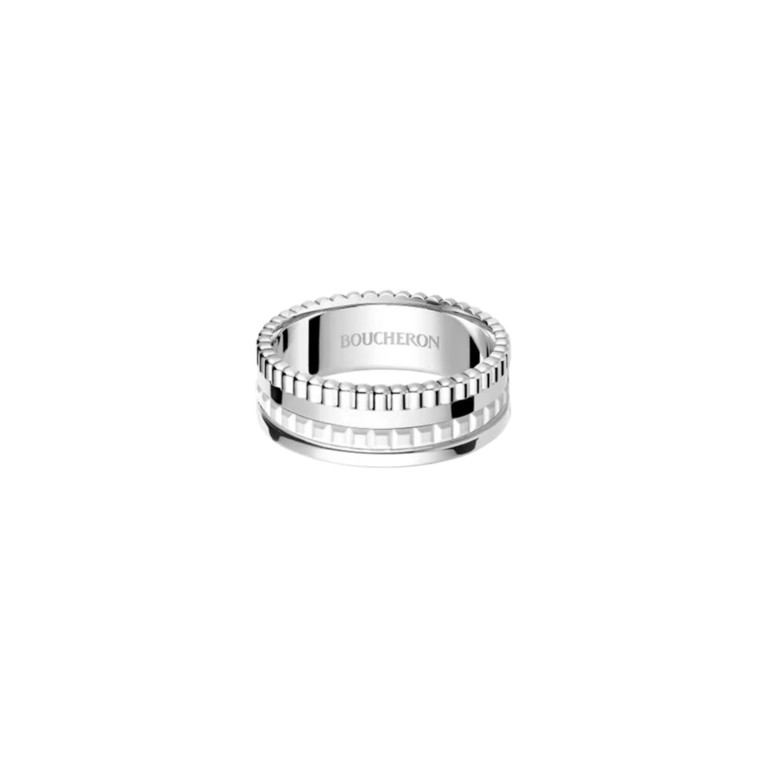 Ring in white gold Quatre Double White Edition Ring Boucheron
