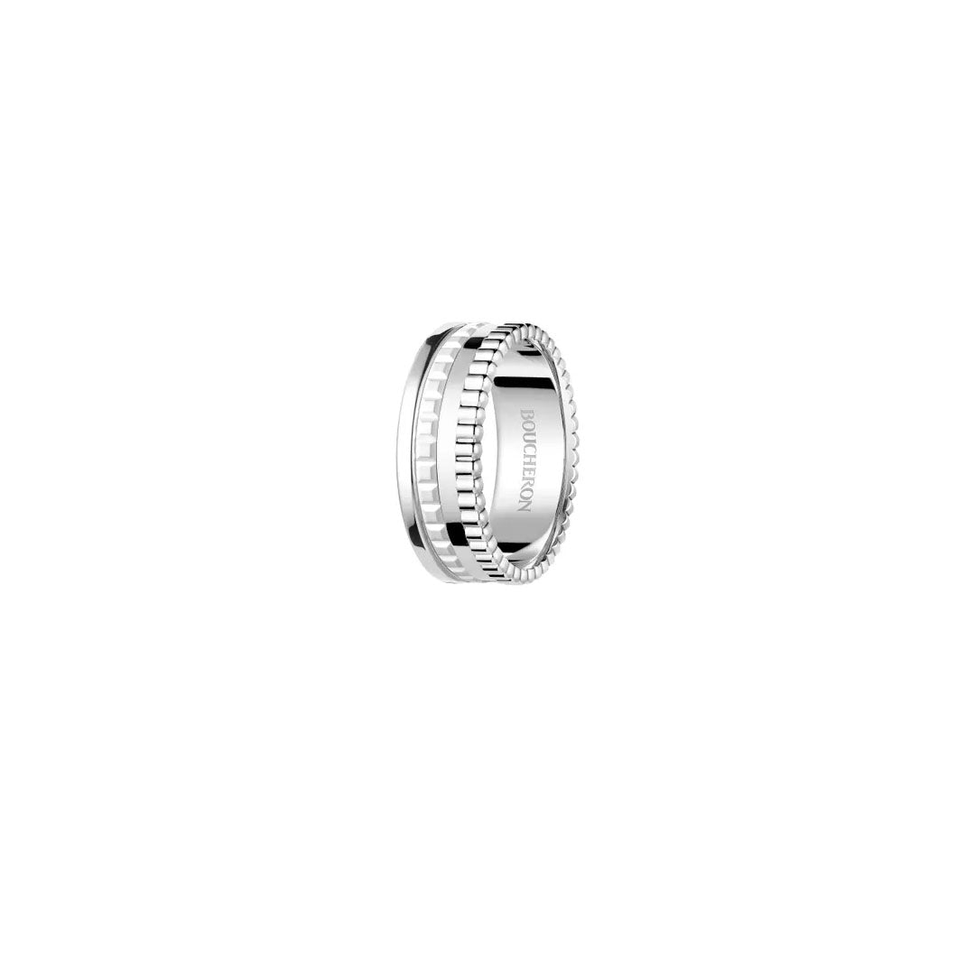 Ring in white gold Quatre Double White Edition Ring Boucheron