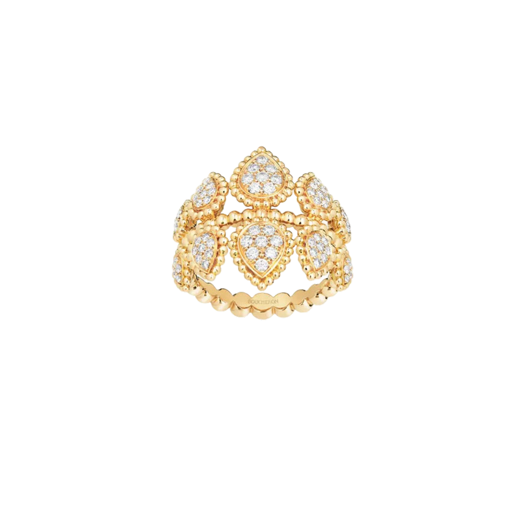 Gioiello in oro giallo Anello Serpent Bohème Boucheron