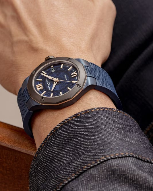 Watch in steel and titanium Riviera Baume et mercier