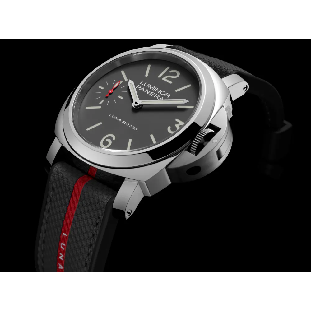 Watch in steel Luminor Tre Giorni Luna Rossa Panerai