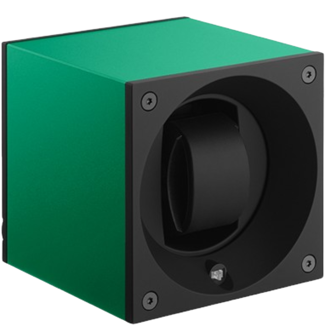 Accessorio in plastica Masterbox Alluminio Verde Kubik