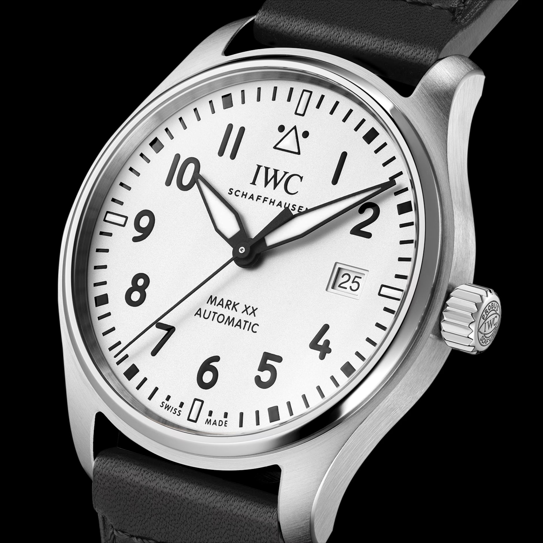 Watch in steel Pilot Mark XX Iwc