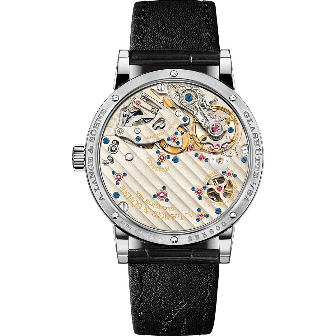 Orologio in oro bianco Richard Lange Jumping Seconds A lange sohene