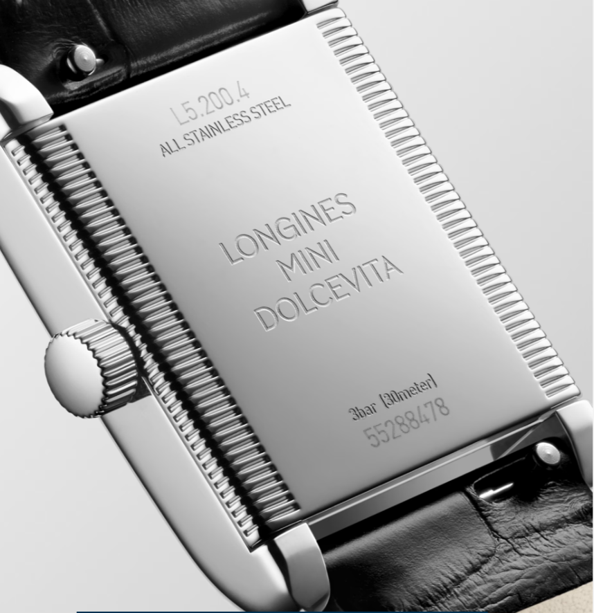 Orologio in acciaio DolceVita Longines