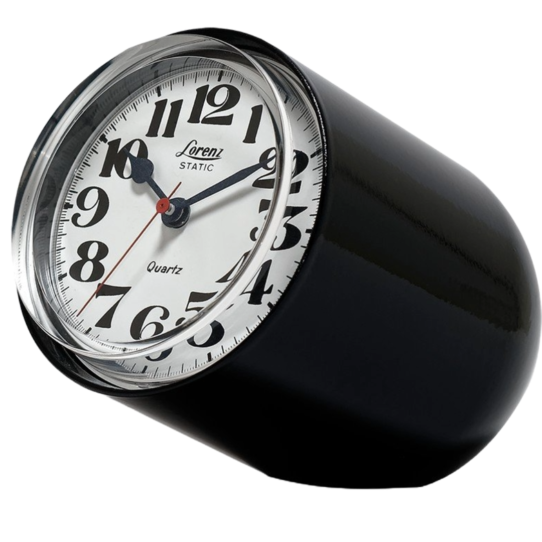Accessorio in acciaio Orologio da Tavolo Static Lorenz