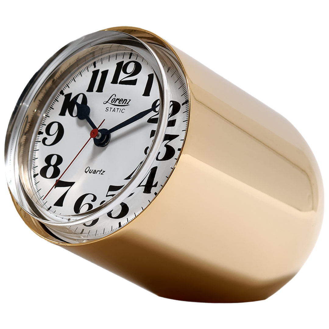 Accessorio in acciaio Orologio da Tavolo Static Lorenz