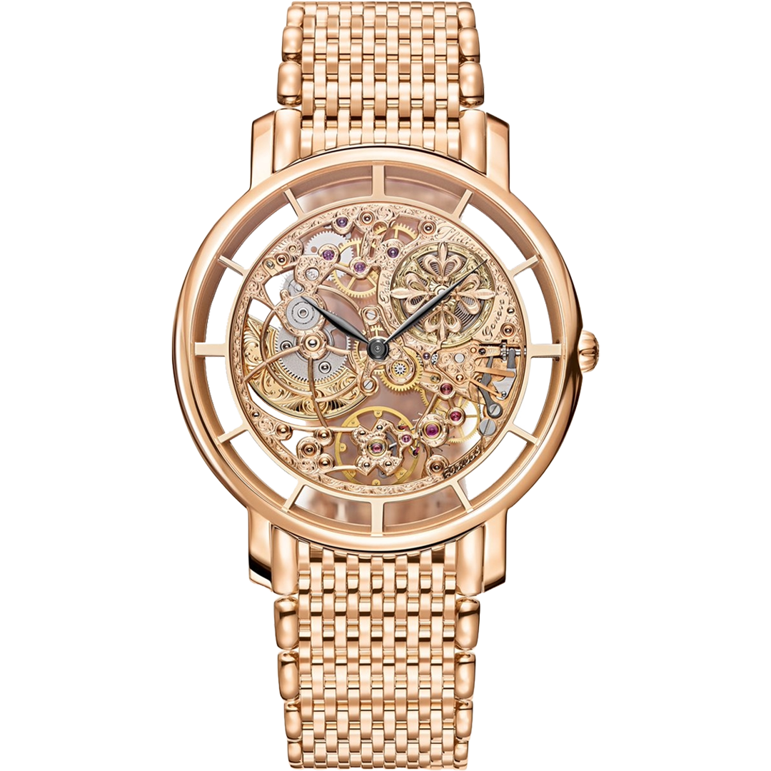 Orologio in oro rosa Complicazioni Patek philippe