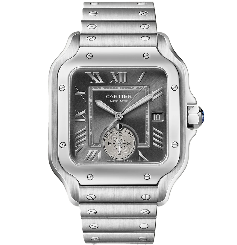 Watch in steel Santos de Cartier Cartier