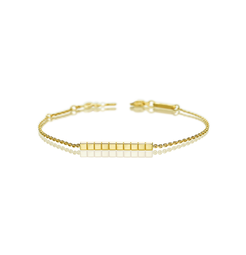 Bracelet in yellow gold Ice Cube Bracelet Chopard