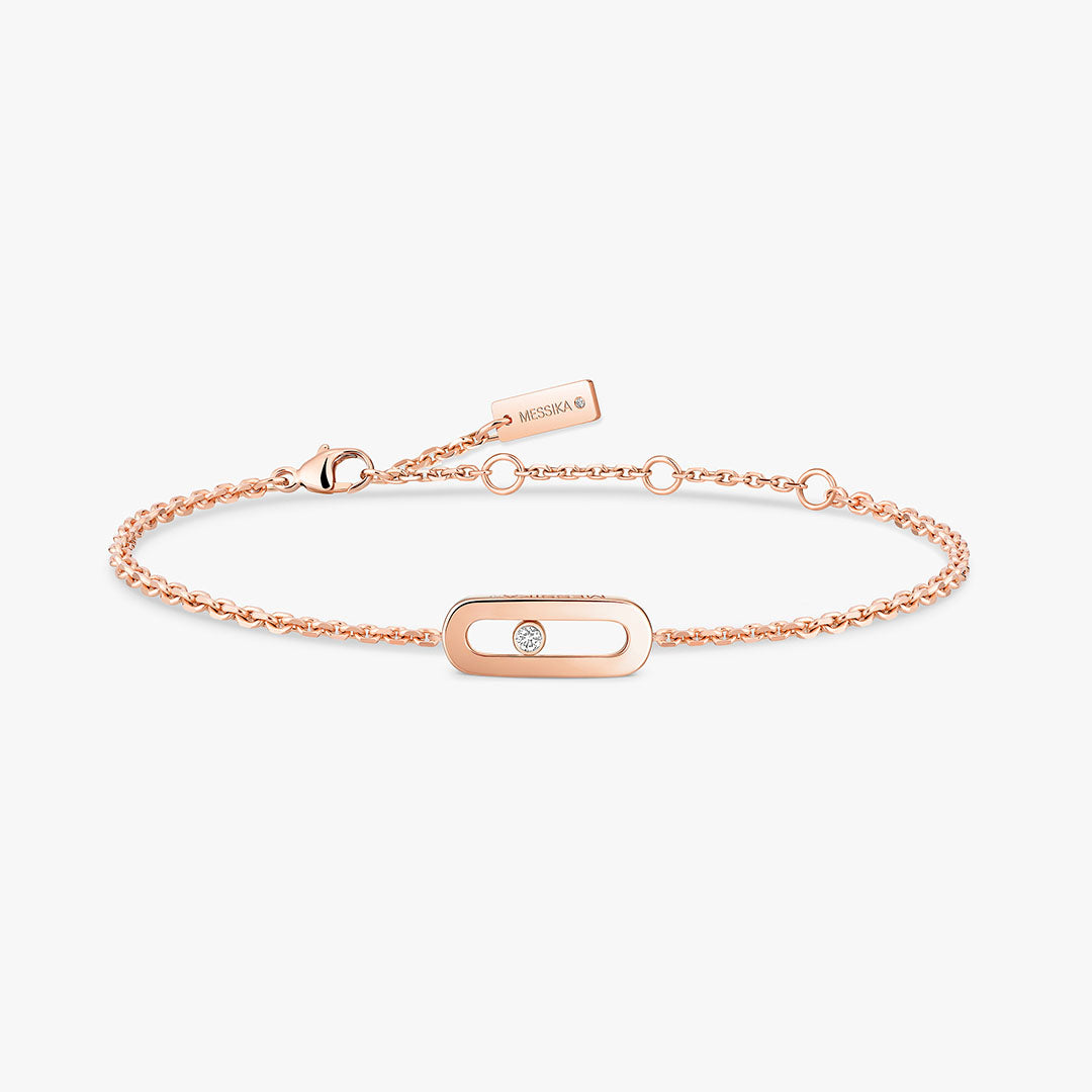 Gioiello in oro rosa Bracciale Move Uno Messika