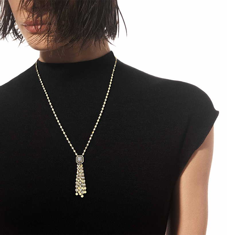 Gioiello in yellow gold Collana D-Vibes Tassel Messika