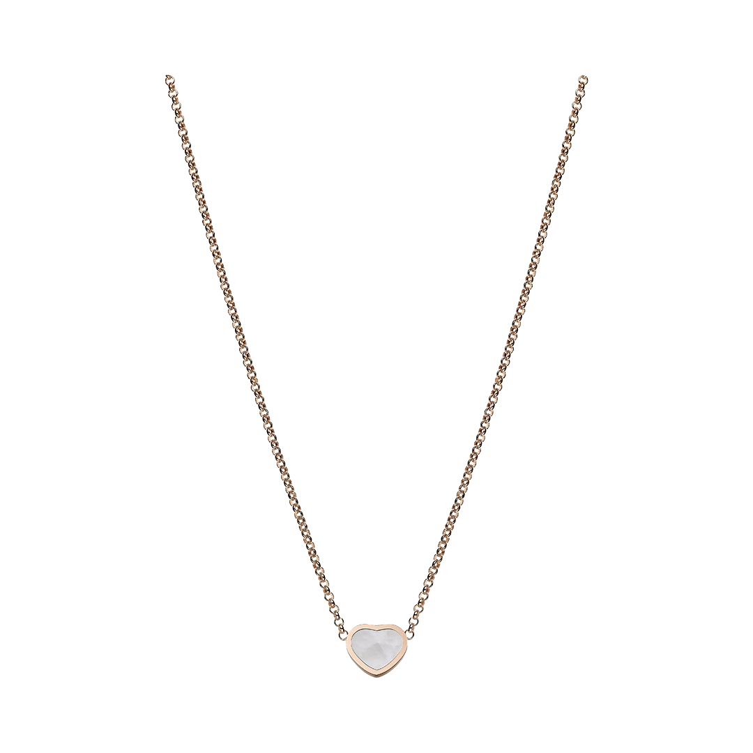 Gioiello in oro rosa Collana My Happy Hearts Chopard