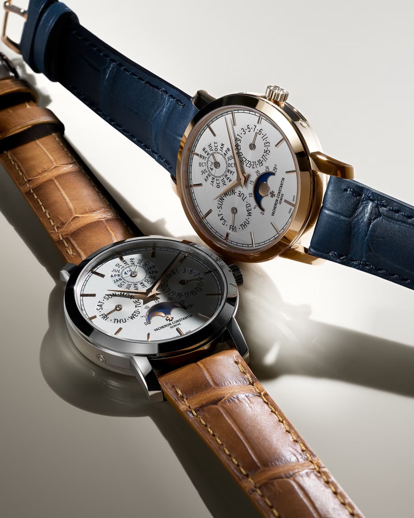 Orologio in oro rosa Traditionnelle Calendario Perpetuo Ultra-piatto Vacheron constantin