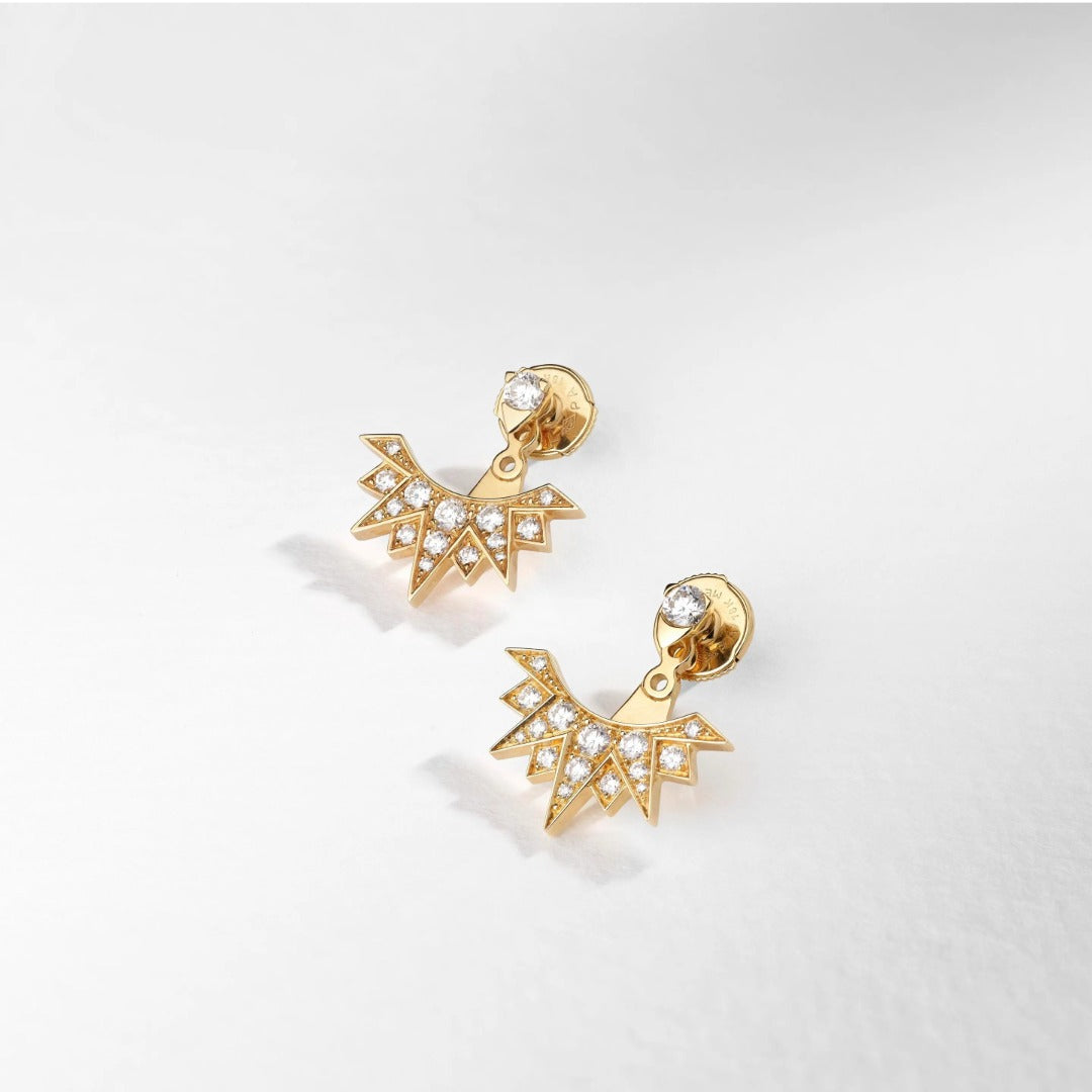 Earrings in rose gold Sunlight Earrings Piaget